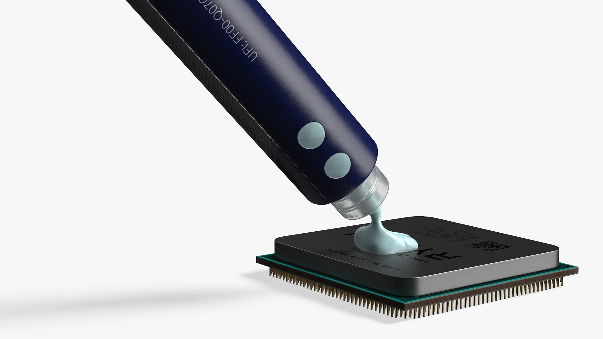 Arctic MX-5 Thermal Paste on CPU 3D model https://p.turbosquid.com/ts-thumb/U7/yCTlxp/14/arcticmx5thermalpasteoncpumb3dmodel014/jpg/1724700492/1920x1080/fit_q87/48cc491a4c21307679813ac1fac9025915f50d7d/arcticmx5thermalpasteoncpumb3dmodel014.jpg