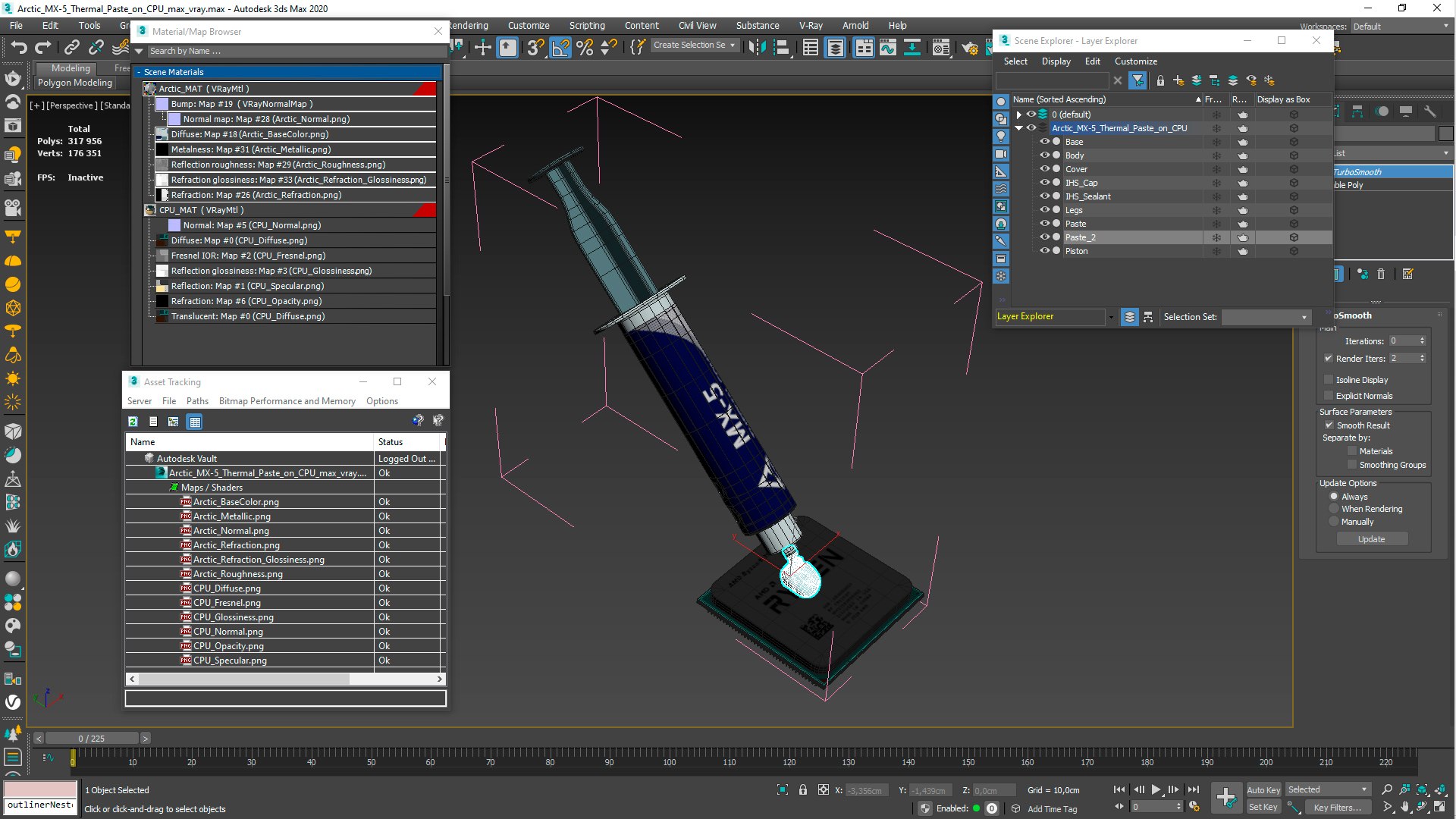 Arctic MX-5 Thermal Paste on CPU 3D model https://p.turbosquid.com/ts-thumb/U7/yCTlxp/wU/arcticmx5thermalpasteoncpumb3dmodel024/jpg/1724700528/1920x1080/fit_q87/4b81114257a7bb364852112d72c08358871b89ae/arcticmx5thermalpasteoncpumb3dmodel024.jpg
