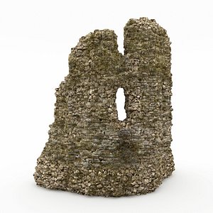 3ds max stone cliff