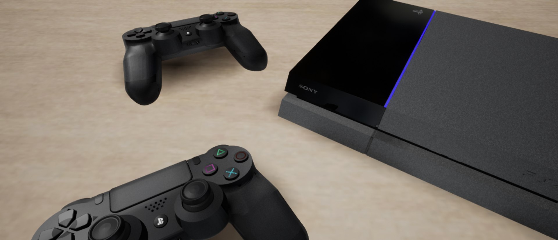 3D playstation controllers console model https://p.turbosquid.com/ts-thumb/U8/7S3hSs/BVRqb1zJ/highresscreenshot00005/png/1547872164/1920x1080/fit_q87/8f61ed2286aa26d847b86c97ffac256c960a63c4/highresscreenshot00005.jpg