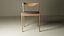 Chair 3D model Lowpoly