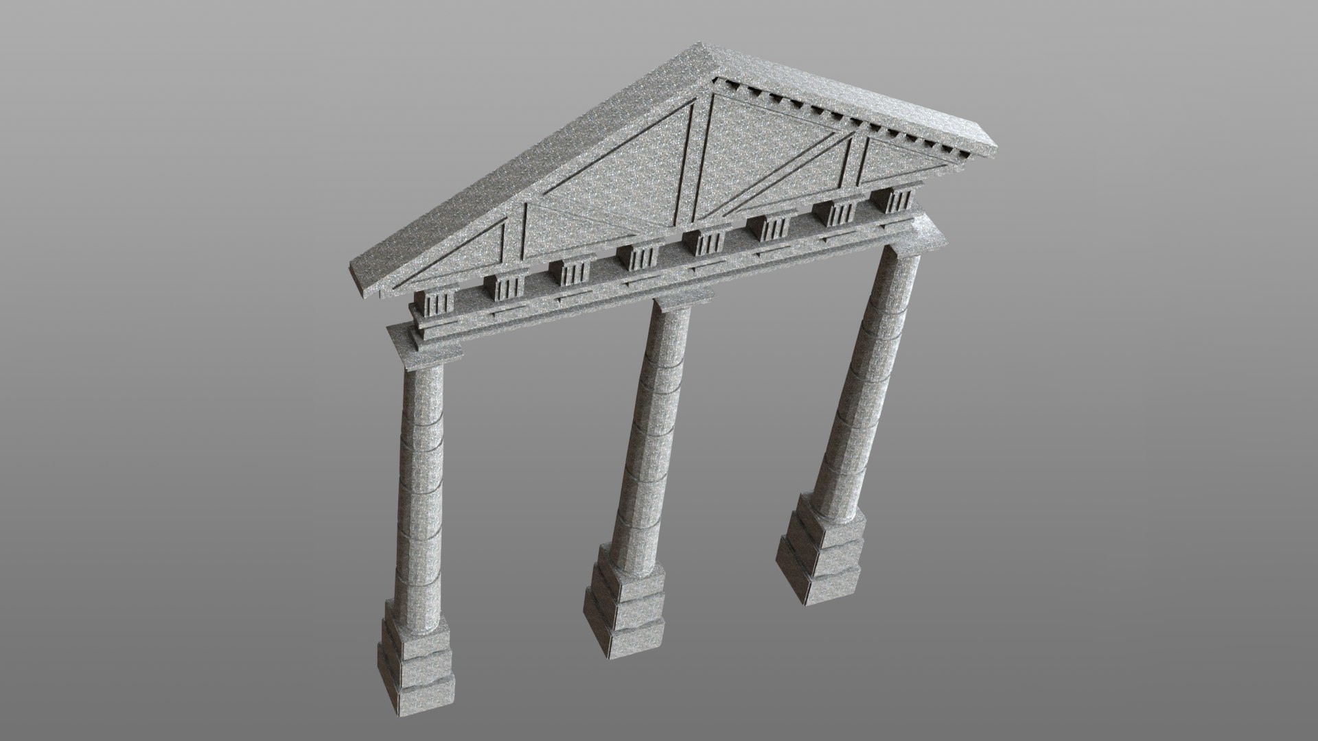 3D Colosseum Gate 2 - TurboSquid 2220795