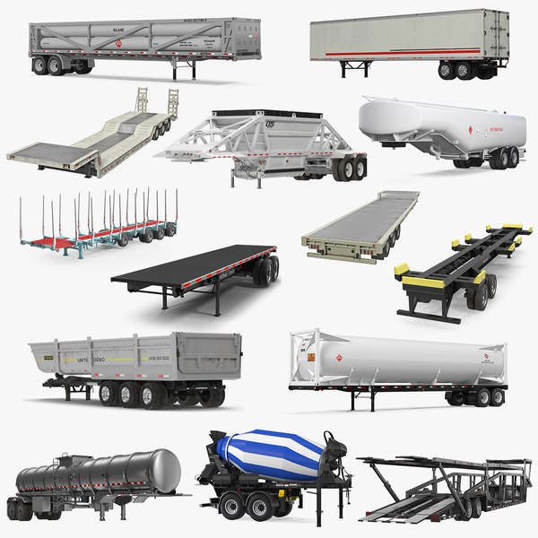 trailers 7 3D model