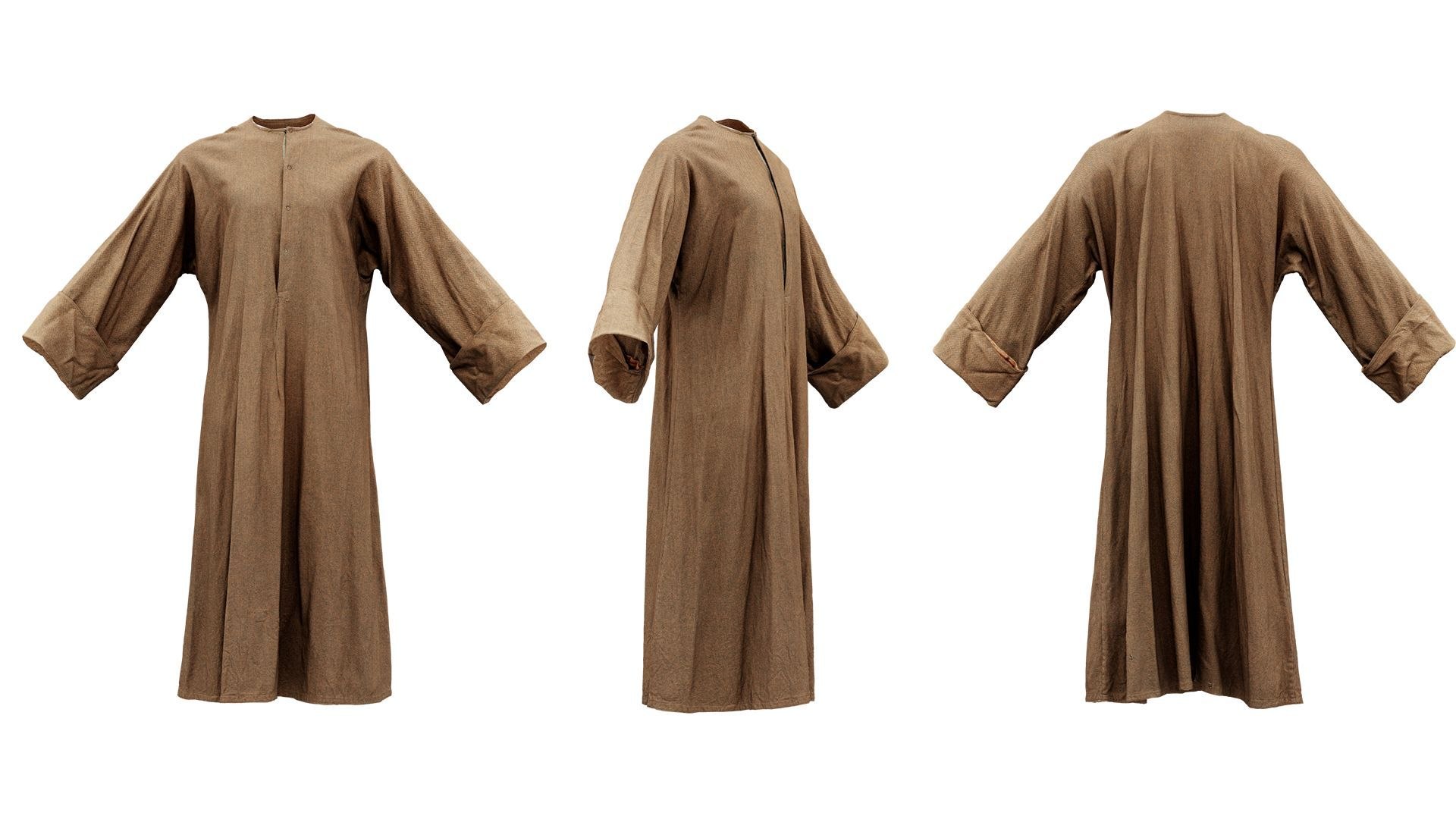 3D Priest Robe TurboSquid 1851557