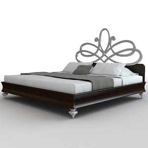 3d model bed