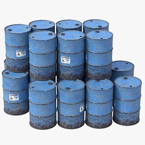 Oil Drum Stack model