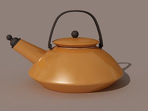 3dsmax realistic teapot