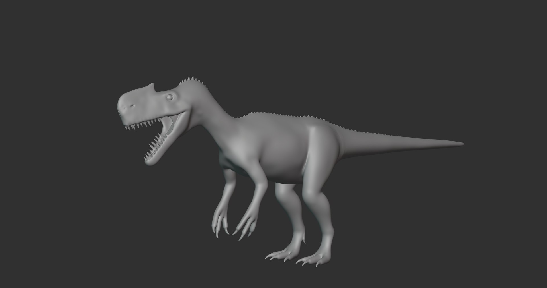 3D Monolophosaurus Basemesh Low Poly - TurboSquid 1994637