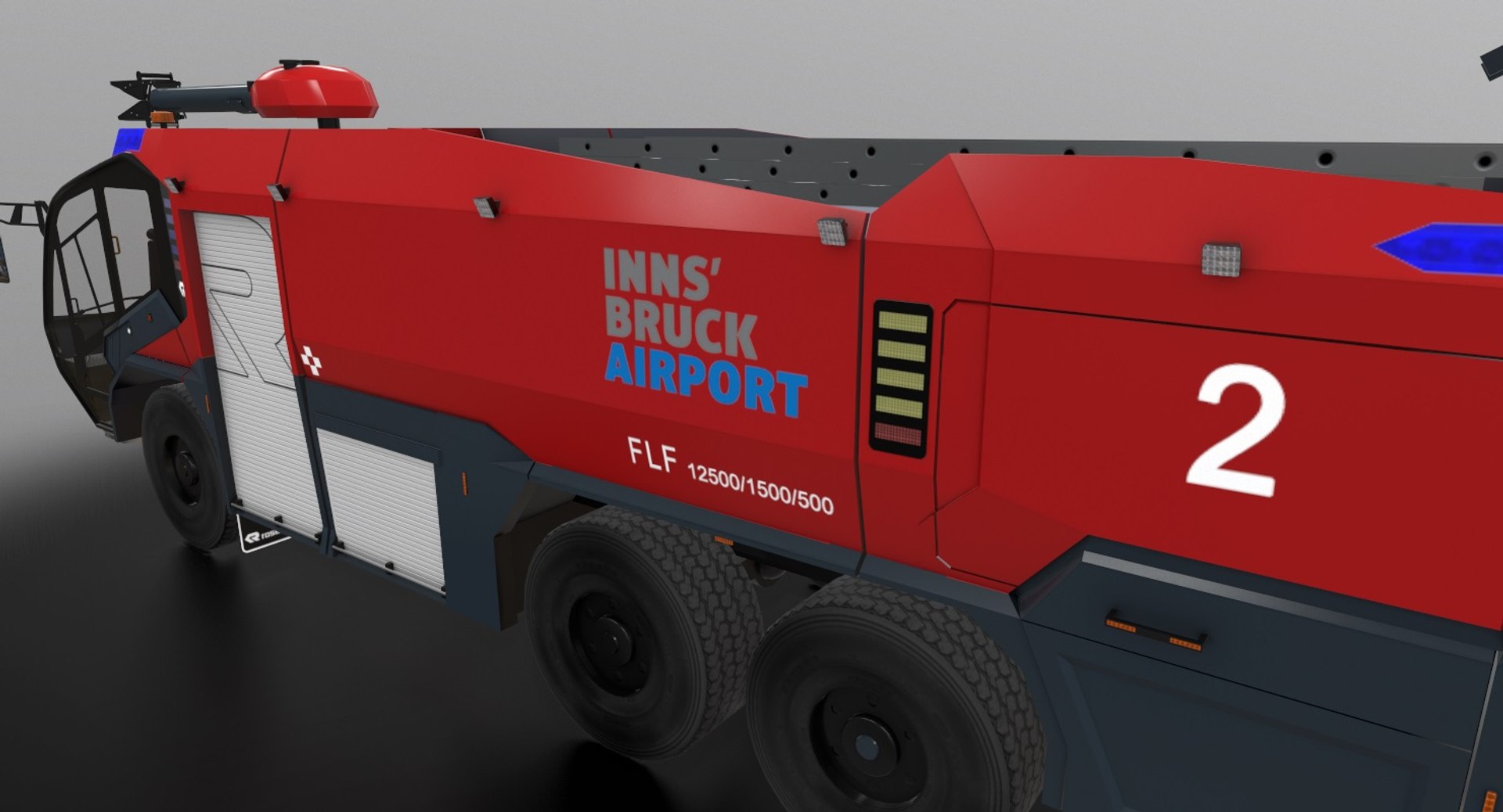 Rosenbauer Panther 6x6 Model - TurboSquid 1354918