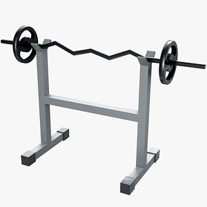 3D Easel Stand Curl Rod