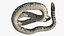 Rattlesnake Attack Animated Rigged
