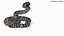 Rattlesnake Attack Animated Rigged