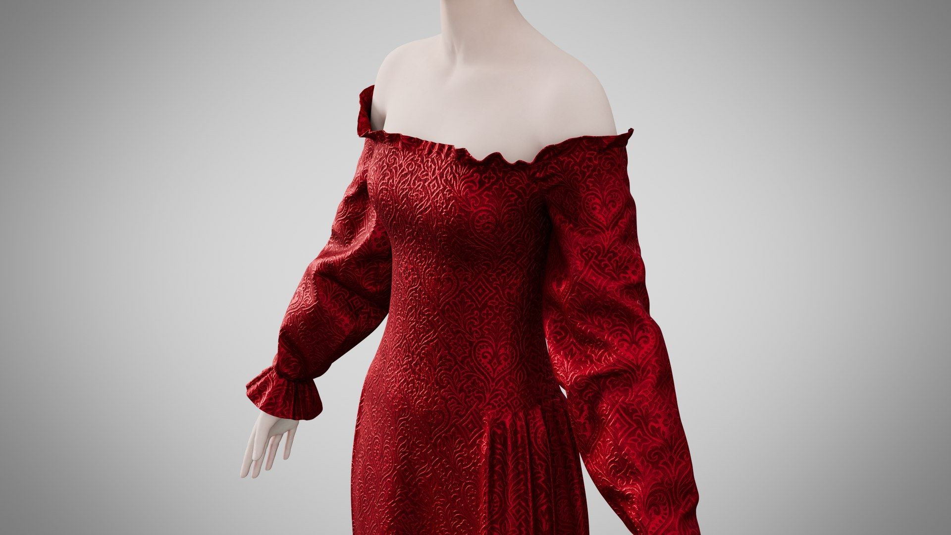 3D Dress 13 Crimson Velvet With Design model https://p.turbosquid.com/ts-thumb/U8/XHflW6/Hw/4/jpg/1756498662/1920x1080/fit_q87/7d04b8422eb1b94772a91c92a68e1afc0c5b6ed8/4.jpg
