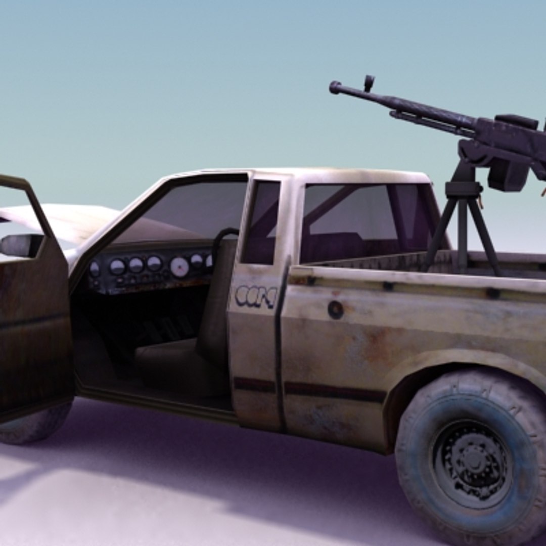 3d Model 4x4 Pickup Truck Technical