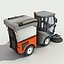 Street Sweeper - Low Poly