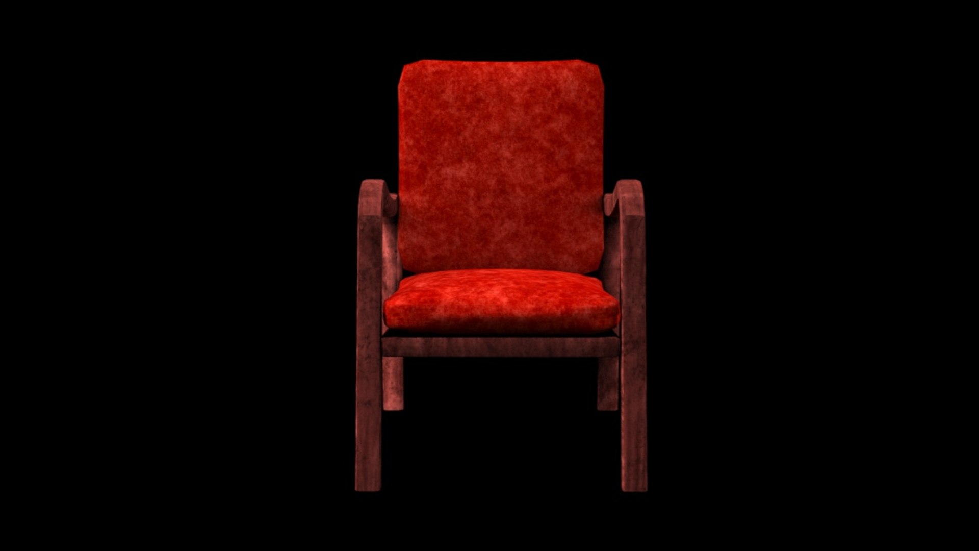 Free 3D armchair chair model TurboSquid 1405213