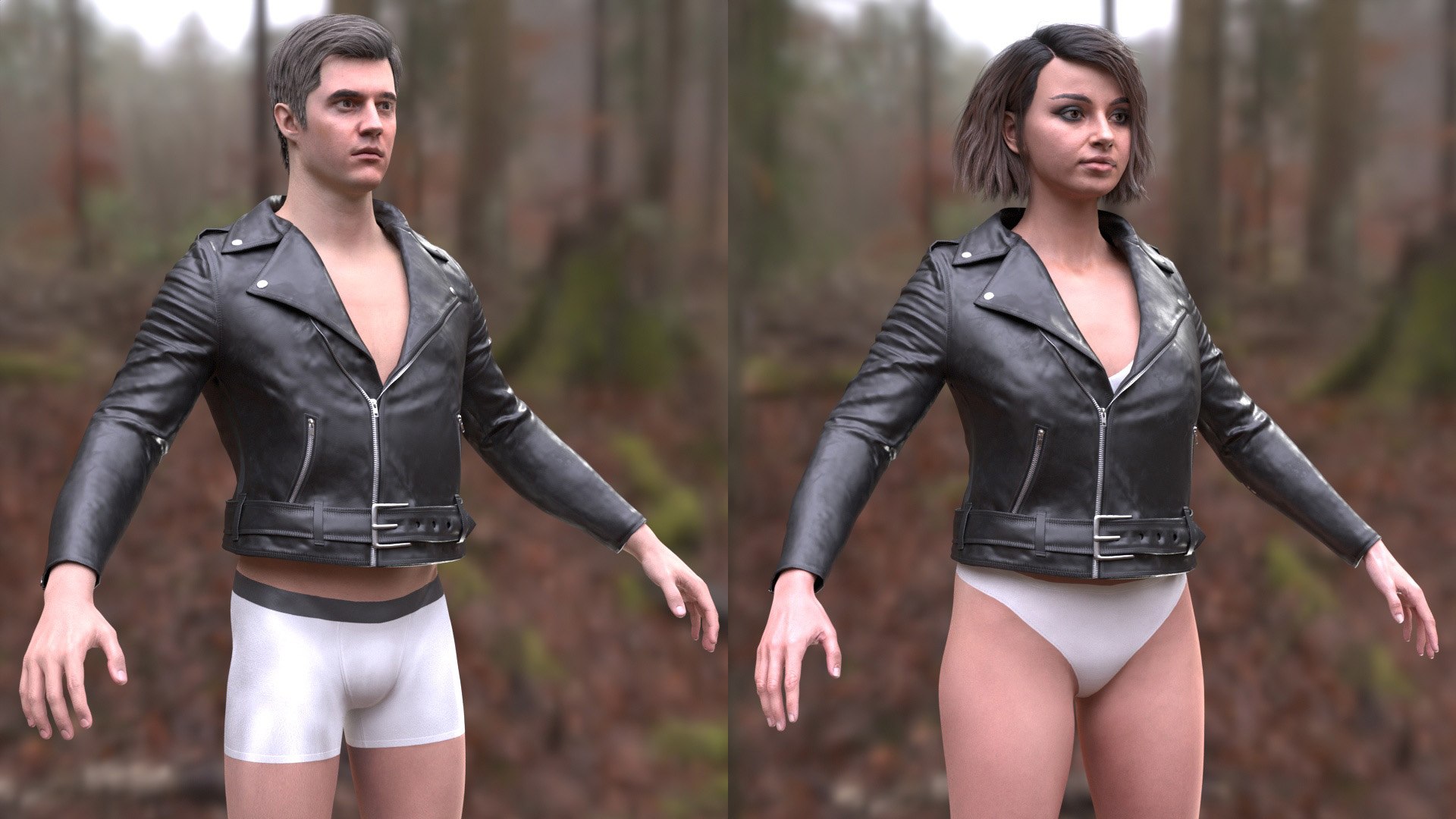 Man and Woman in Leather Jacket 30 3D model https://p.turbosquid.com/ts-thumb/U8/YvxWdZ/8k/3dleatherjacketmodel01/jpg/1739126518/1920x1080/fit_q87/ea4cdabd2aabf4ef7acd356c7ccdbddedc164831/3dleatherjacketmodel01.jpg