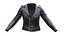Hombre y mujer con chaqueta de cuero 30