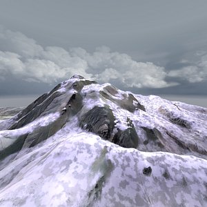 Snowy Mountain Animated