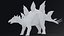 Stegosaurus Unreal Engine - Unity Projects 3D model