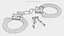 Fluffy Handcuffs with Keys