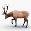 elk rigged animate 3d model