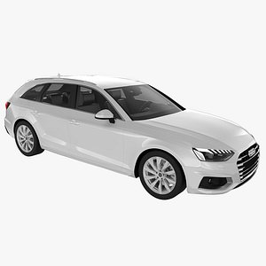 3D Audi A4 Avant 40 g-tron 2020