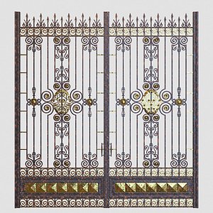 Doors and Gates 03 3D model