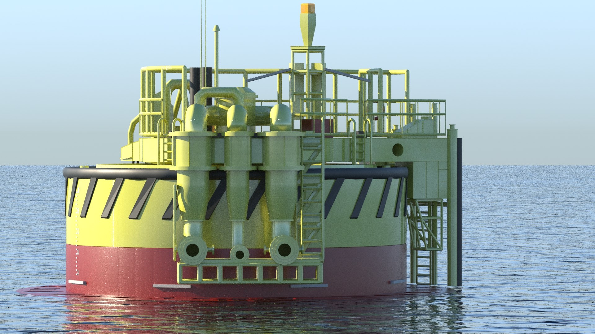 Oil Or Gas Terminal 3D - TurboSquid 1780593