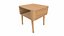 Simple Wooden End Table Low-poly PBR