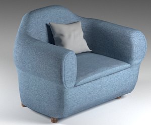 3D arm chair model