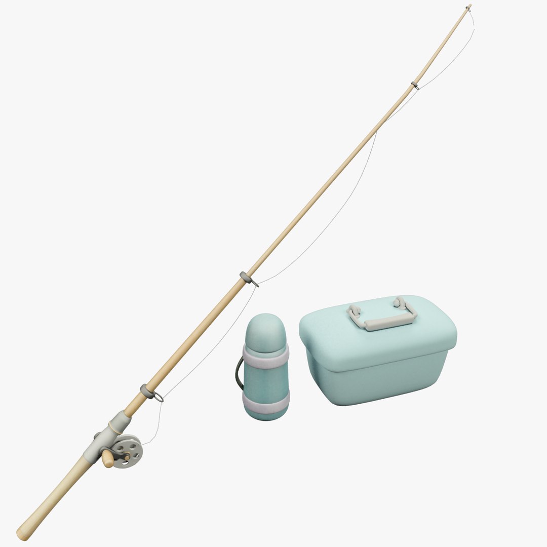 Primitive fishing rod - 3D model by MisterGriimm (@MisterGriimm) [9e1370a]