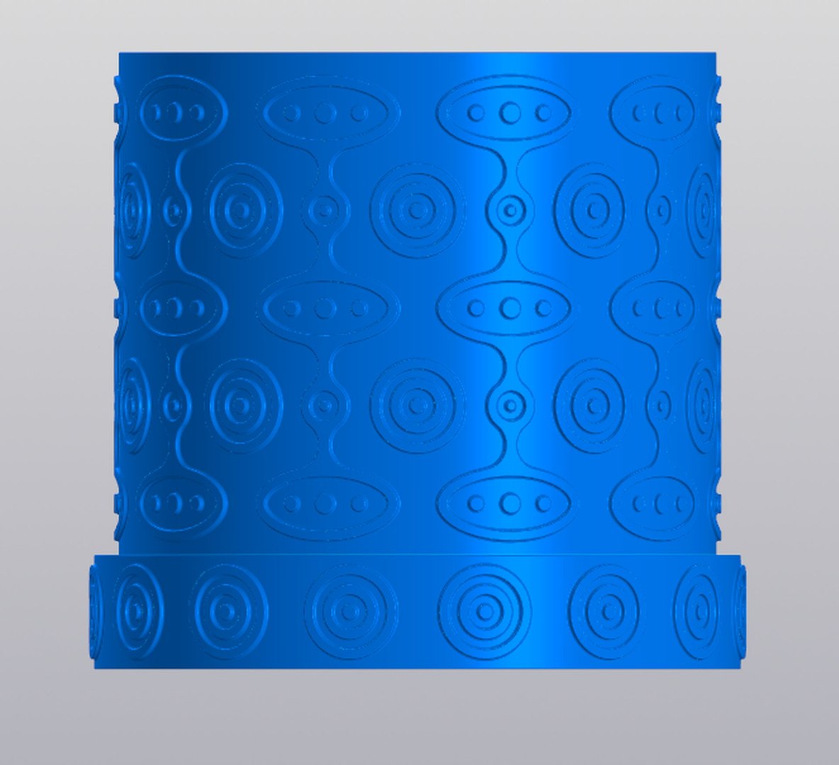 3D Fresh patterned planter TurboSquid 1990360