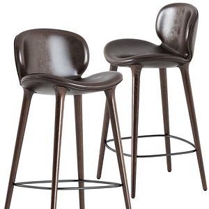 3D Vipp465 Lodge Counter chair