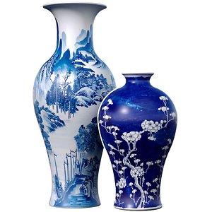 Decorative Floor vase flowerpot pot urn jar Chinese Style