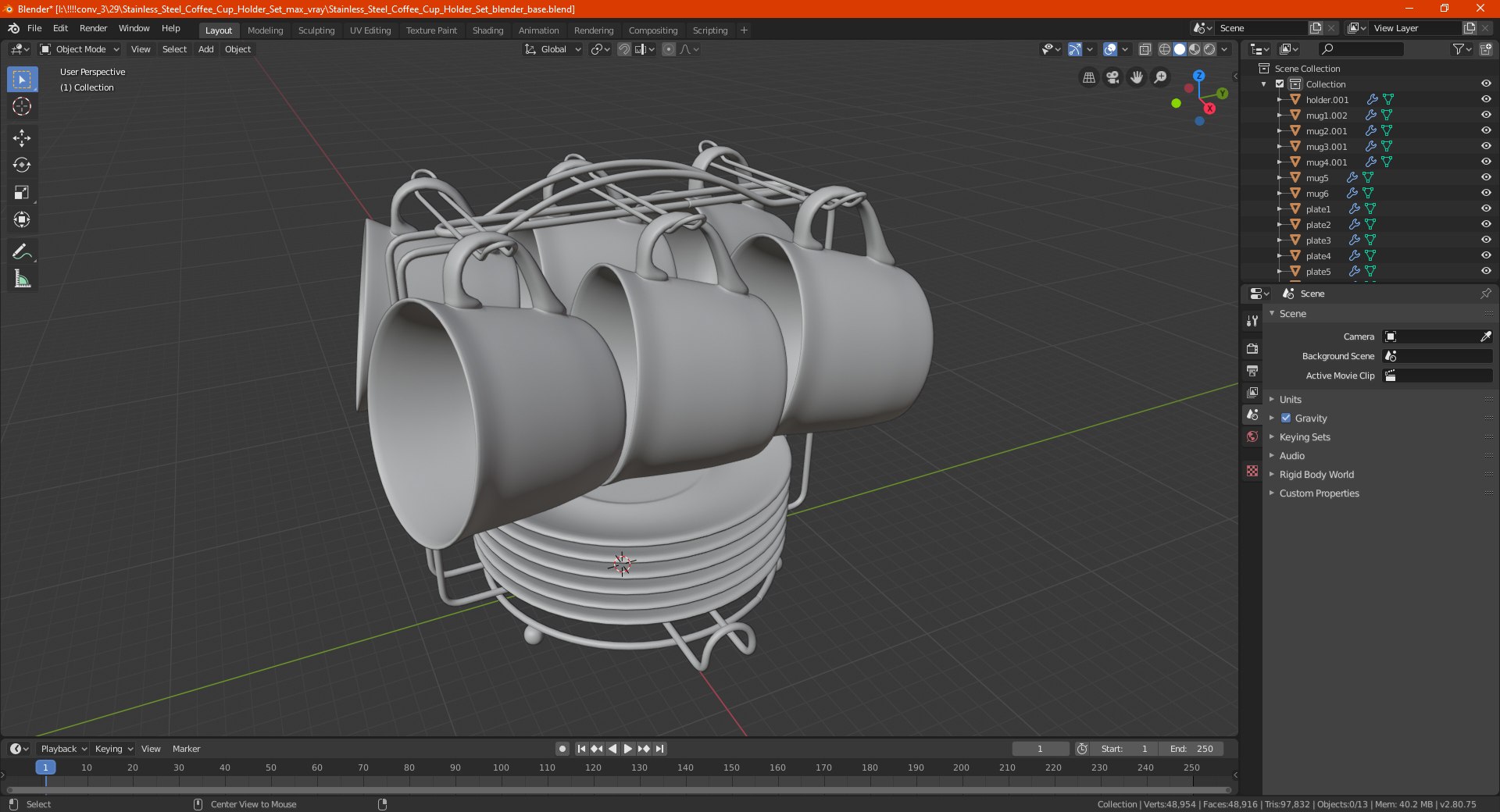coffee cup holder set 3D https://p.turbosquid.com/ts-thumb/U9/0l5Iku/M1T59BiZ/stainlesssteelcoffeecupholdersetvray3dmodel020/jpg/1594893704/1920x1080/fit_q87/3b00fd0269f9e3b0b44d16b55cb67cf9f373e28d/stainlesssteelcoffeecupholdersetvray3dmodel020.jpg