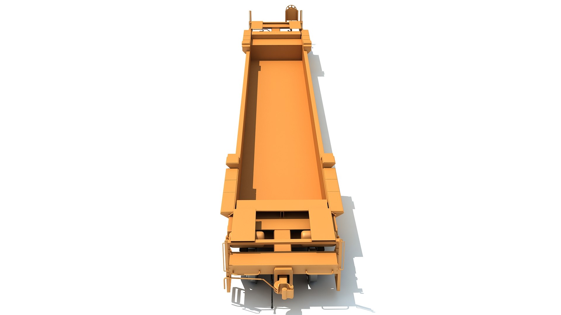 Railroad Double Stack Car 3D Model - TurboSquid 1615934