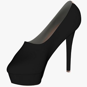 3d female shoes