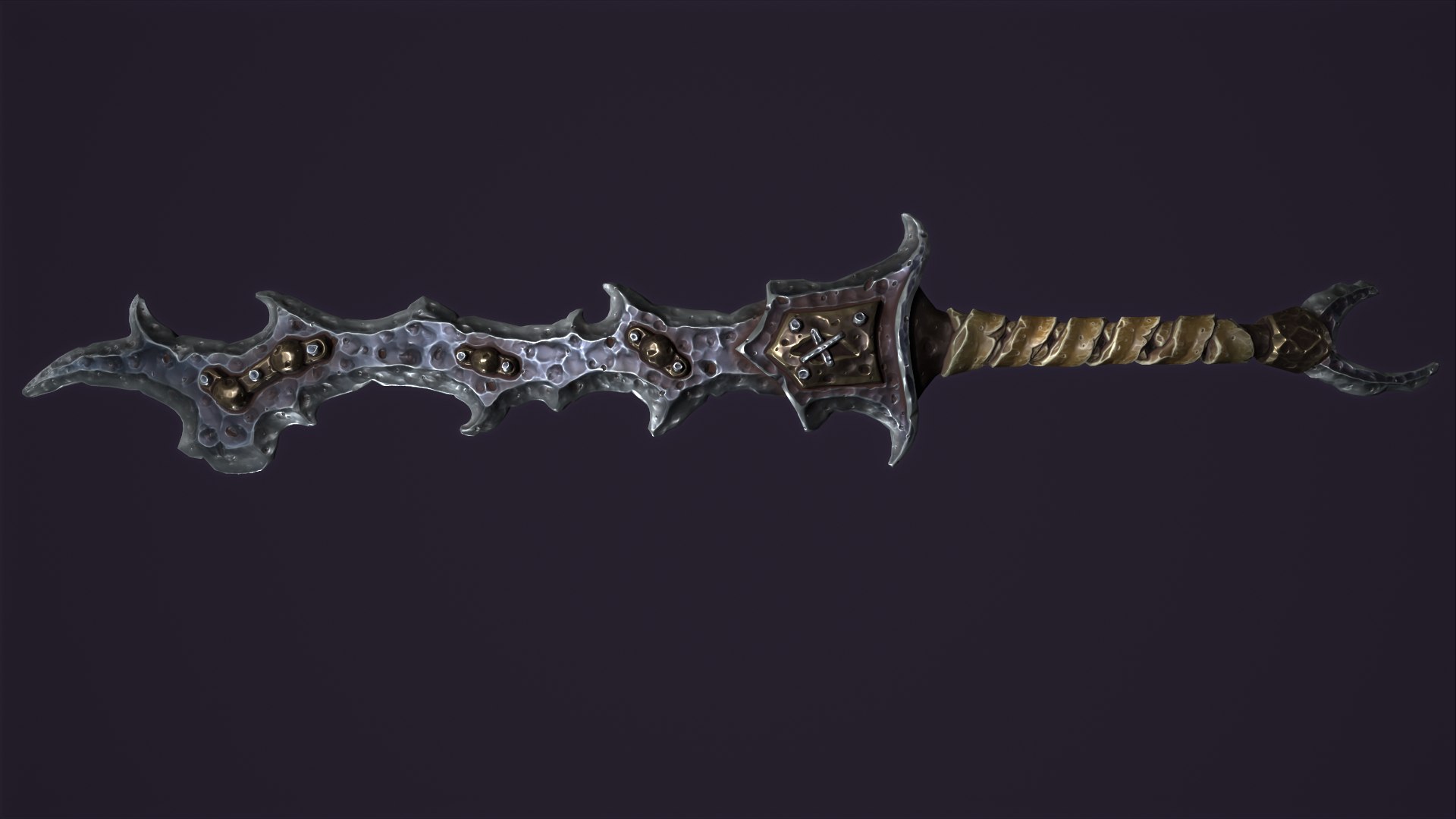 Brute two handed sword 3D model https://p.turbosquid.com/ts-thumb/U9/Eqc32v/uu/2/png/1655990043/1920x1080/fit_q87/9dbb567e50b4b059c76fc4dd9f8a8ae7618daf3f/2.jpg
