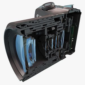 Cutaway Canon EOS M