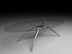 Oval table