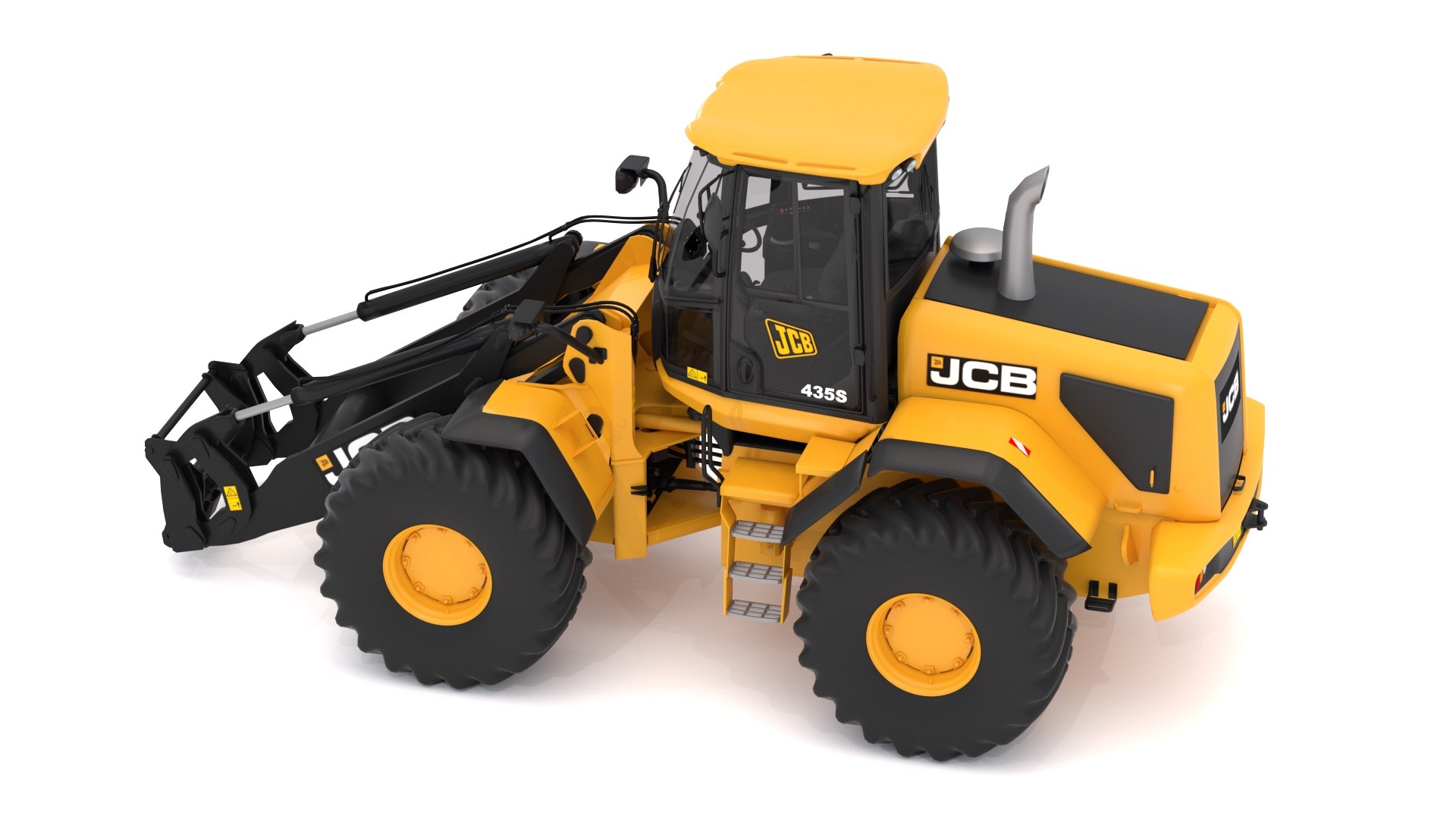 JCB 435s Loader 3D - TurboSquid 1730332