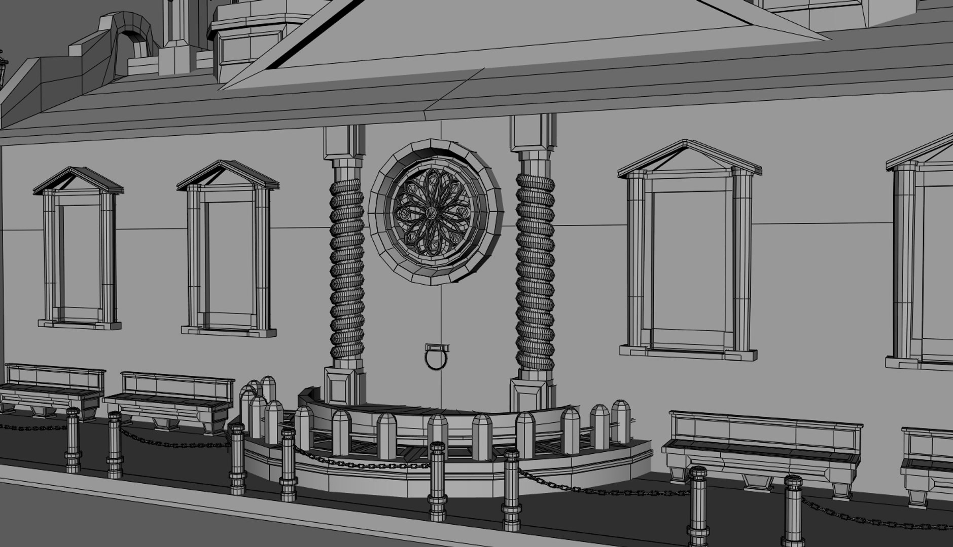 3D Model Ancient Building - TurboSquid 1154024