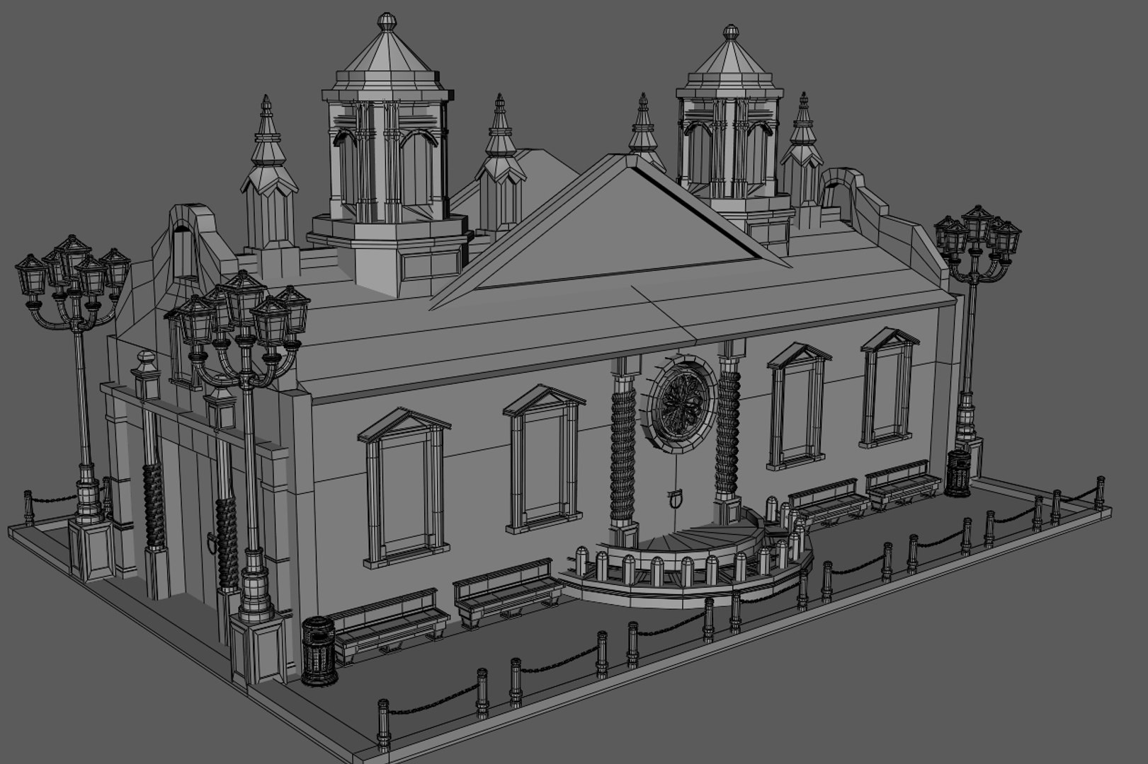 3D Model Ancient Building - TurboSquid 1154024