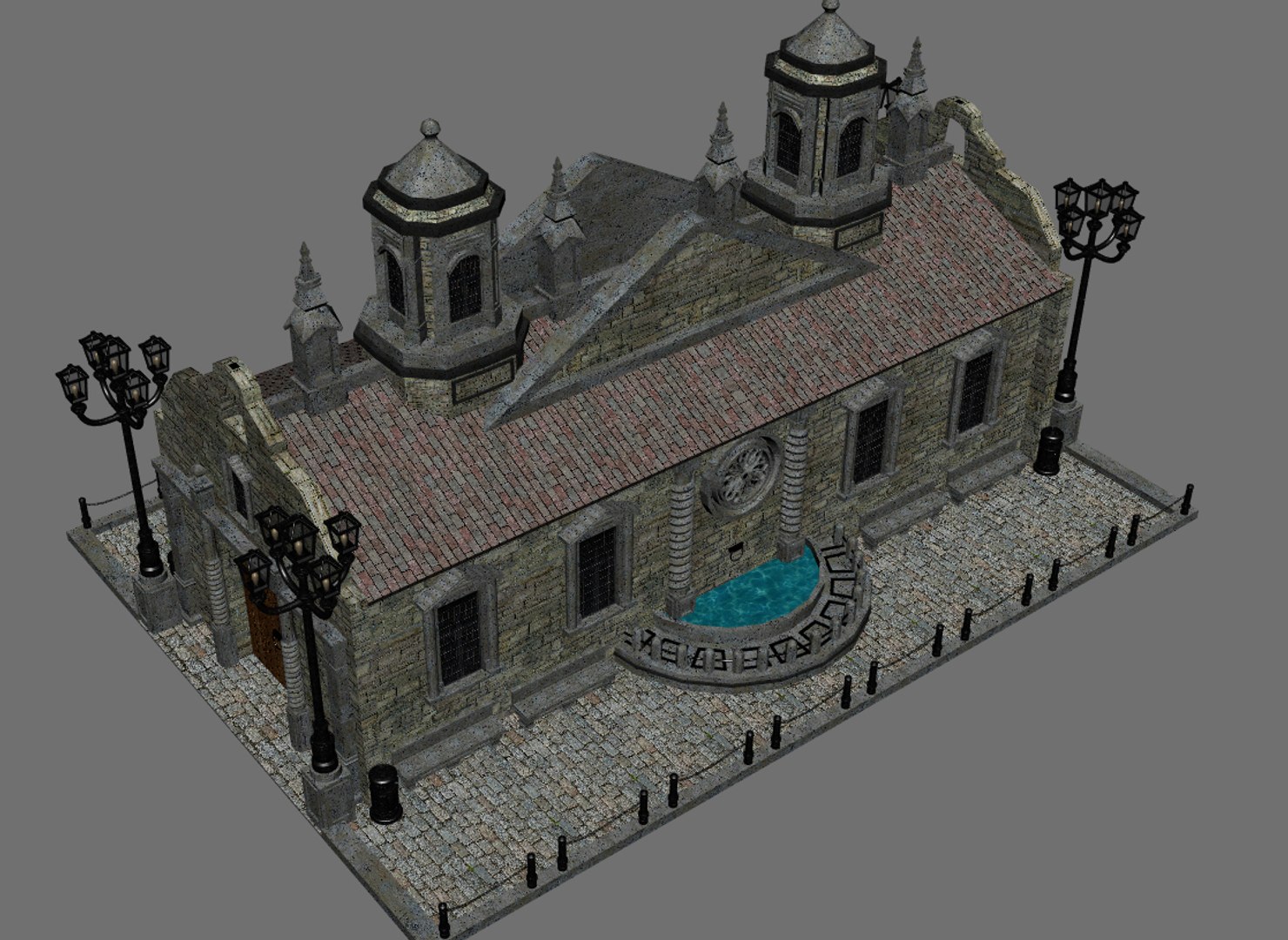 3D Model Ancient Building - TurboSquid 1154024