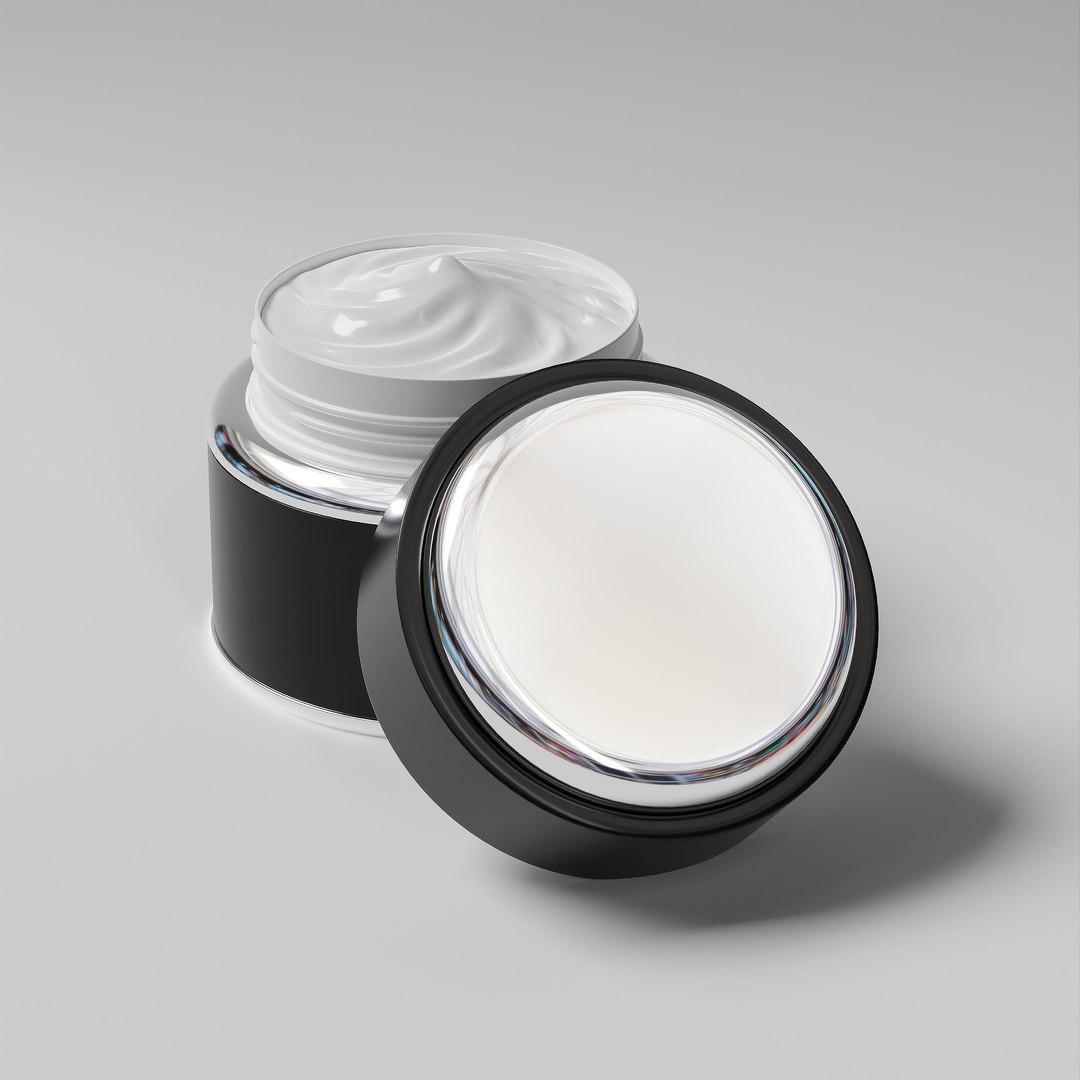 3D model Cream Jar 43 - TurboSquid 1965907