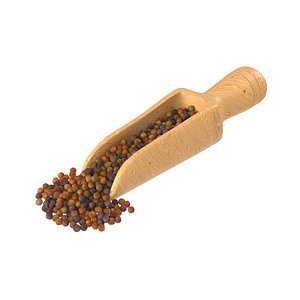 Mustard seed scoop