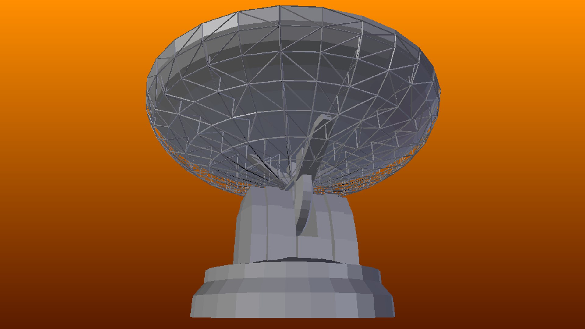 3D Model Radio Telescope - TurboSquid 1160541