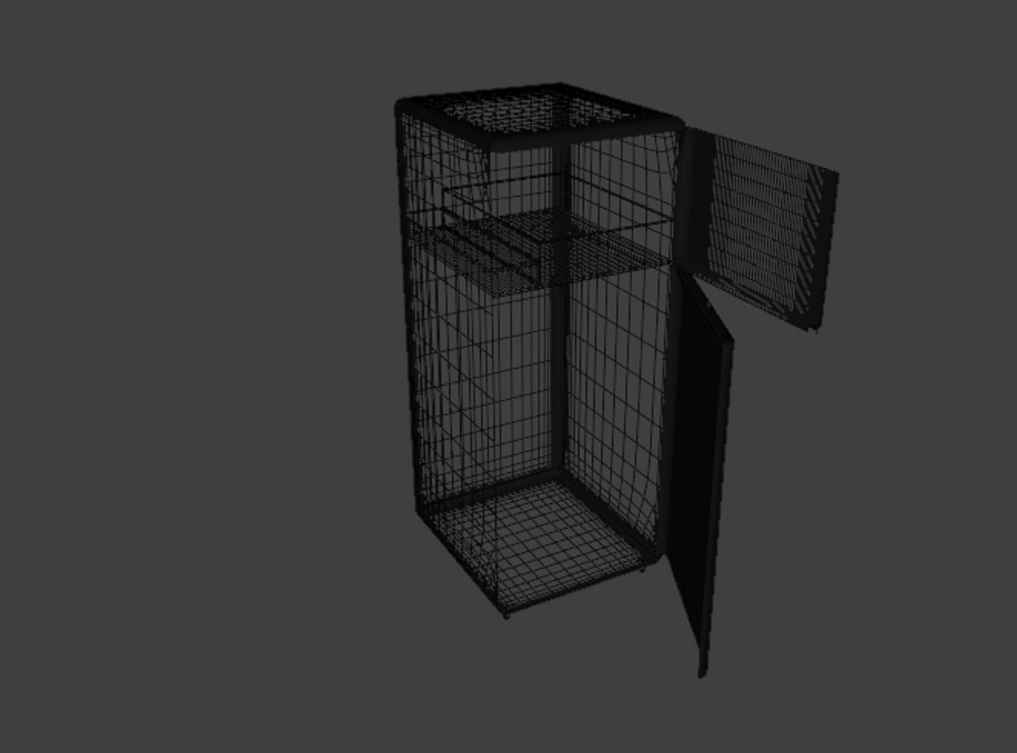 Fridge Refrigerator 3D Model - TurboSquid 2260026