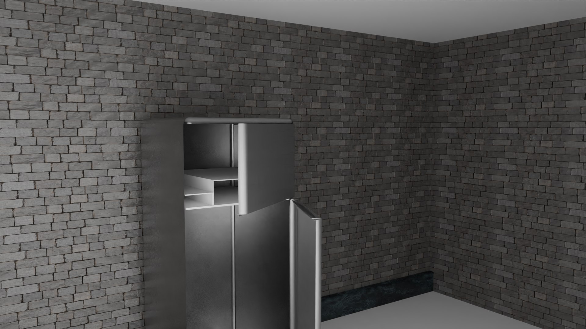 Fridge Refrigerator 3D Model - TurboSquid 2260026